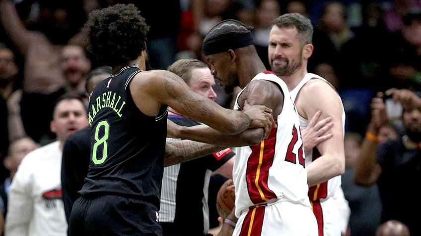 Jimmy Butler and Naji Marshall