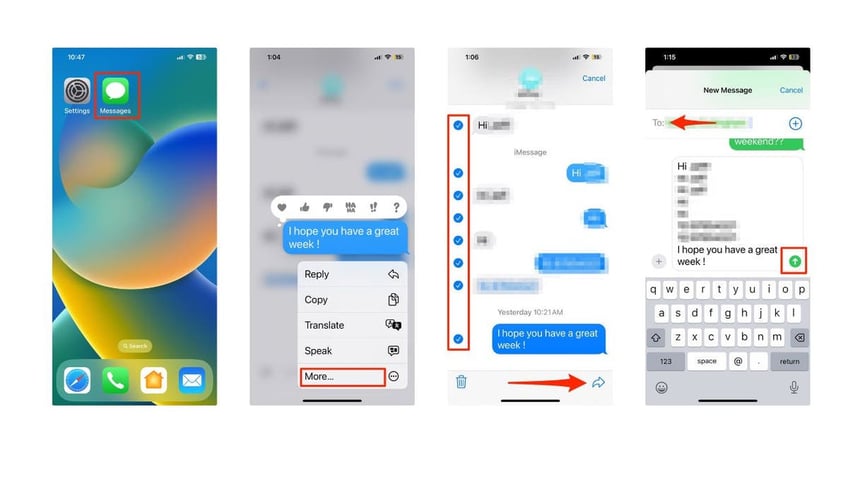 4 ways to print out save and send your iphones text messages