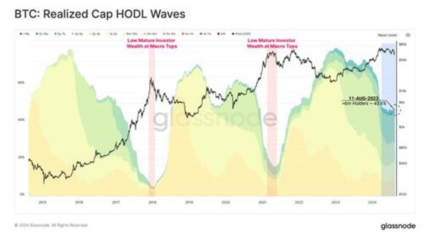 45 of bitcoin supply has not moved in 6 months