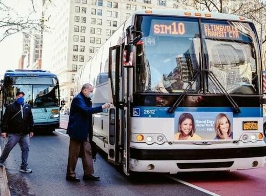 48 of nyc bus riders dont pay fares