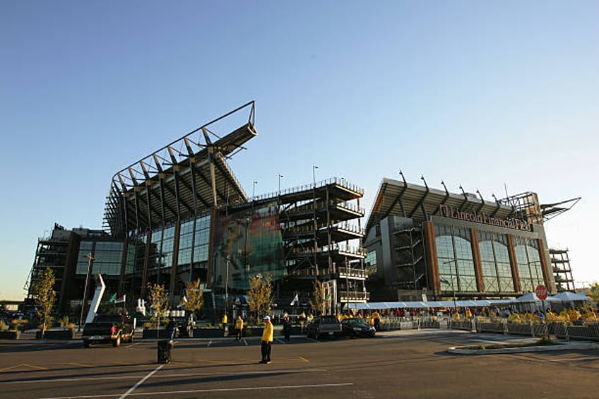 General view of Lincoln Financial Field taken before the NFL game between the Minnesota Vikings and the Philadelphia Eagles at Lincoln Financial...