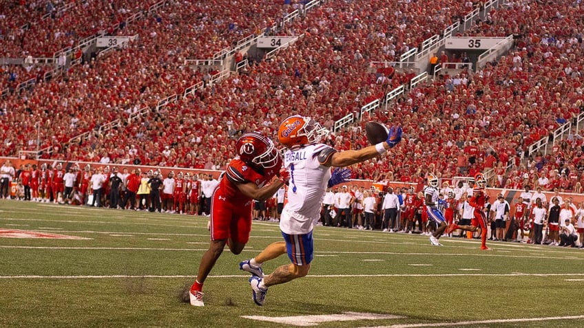 JaTravis Broughton breaks up a pass intended for Ricky Pearsall