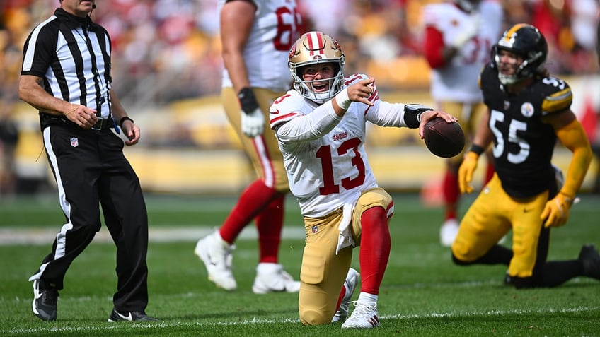 49ers brock purdy makes nfl history in win over steelers