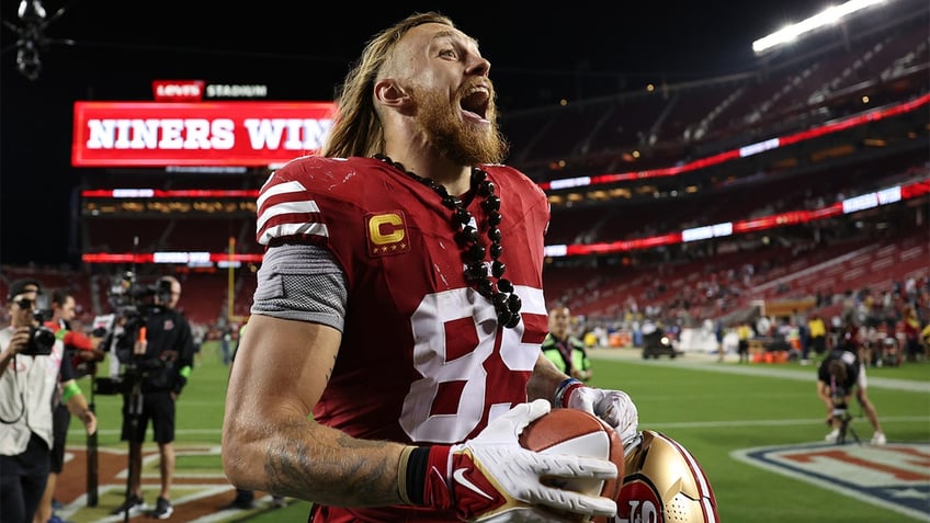 49ers george kittle expects fine for profane shirt has no regrets id do it again