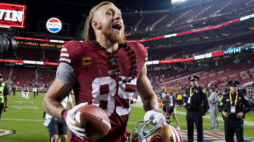 49ers george kittle sends vulgar message to cowboys during 3 td performance