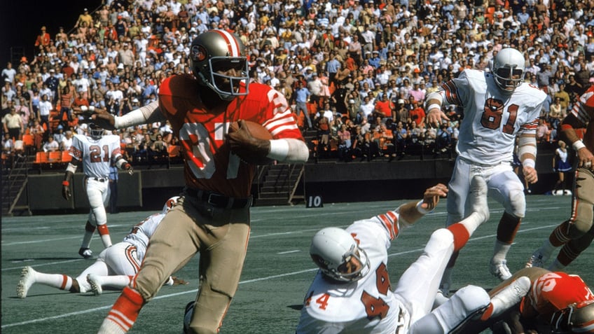 Jimmy Johnson with ball