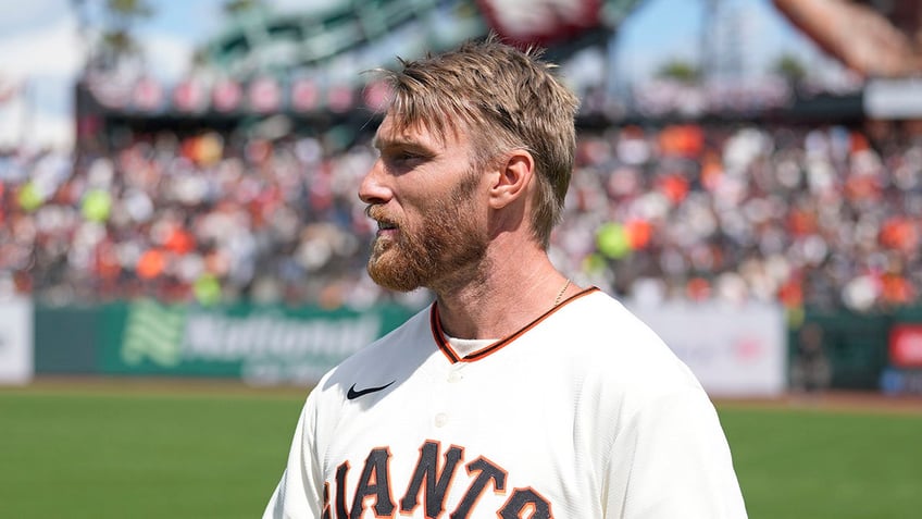 Mitch Wishnowsky at a Giants game