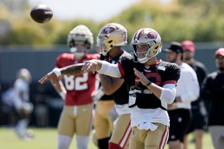 49ers quarterback brock purdy feels normal as he works his way back from elbow surgery