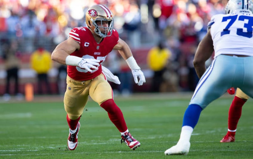 49ers sign nick bosa to a record setting contract extension becomes richest defensive player in nfl history