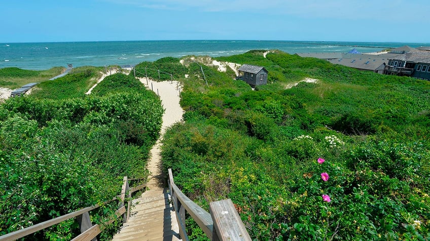 A beach in Nantucket