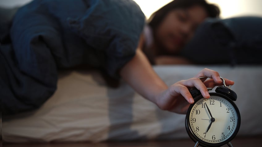 A sunrise alarm clock can make waking up in the dark easier.