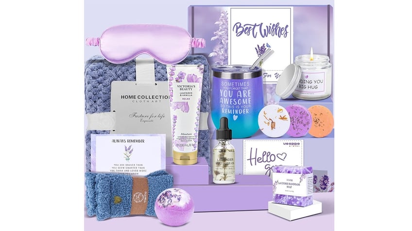 Mother's Day ECOMM Amazon spa day basket
