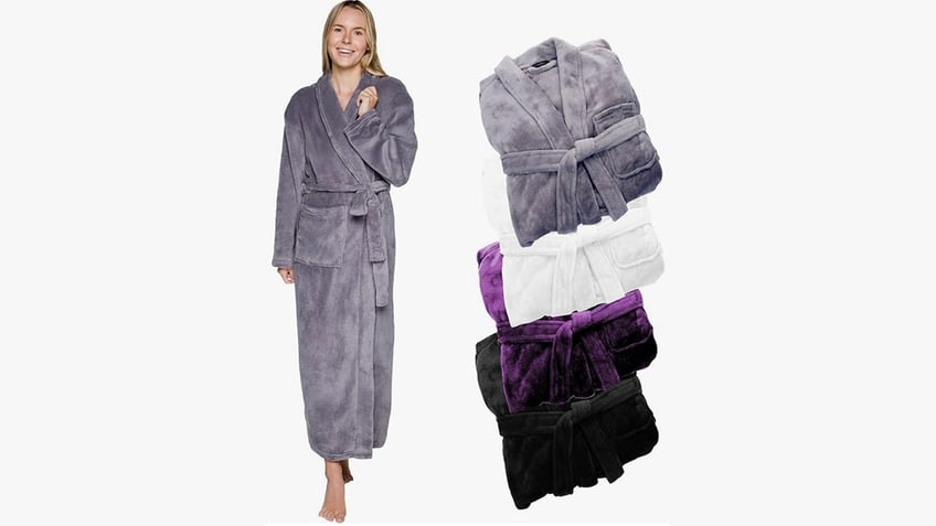 Mother's Day ECOMM Amazon fuzzy robe options