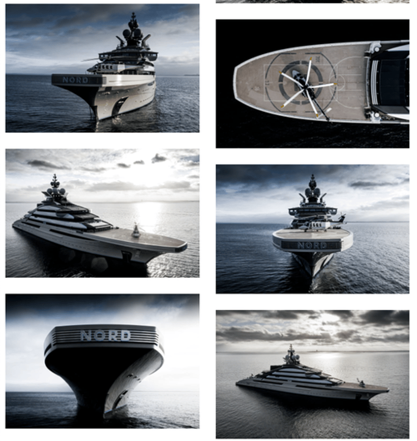 500 million russian superyacht reappears after months in the dark