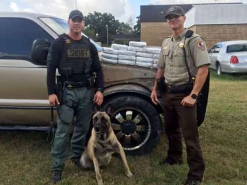 Fayette County Sheriff's Office Deputies, and K-9 Lobo, seize 16 kilos of methamphetamine. (Fayette County Sheriff's Office)