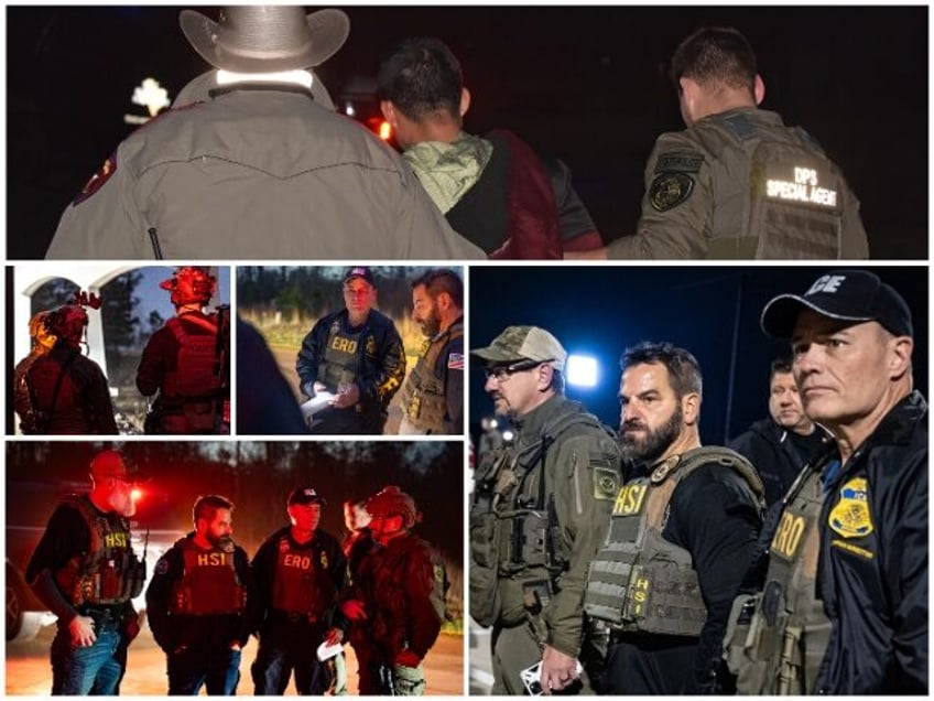 Criminal Aliens, Gang Members Busted in Texas ICE Raids (Immigration and Customs Enforceme