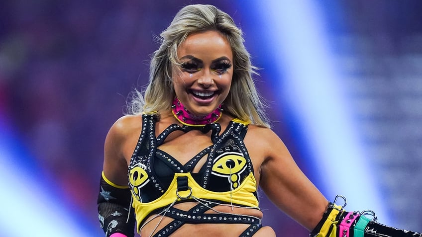 Liv Morgan smiles