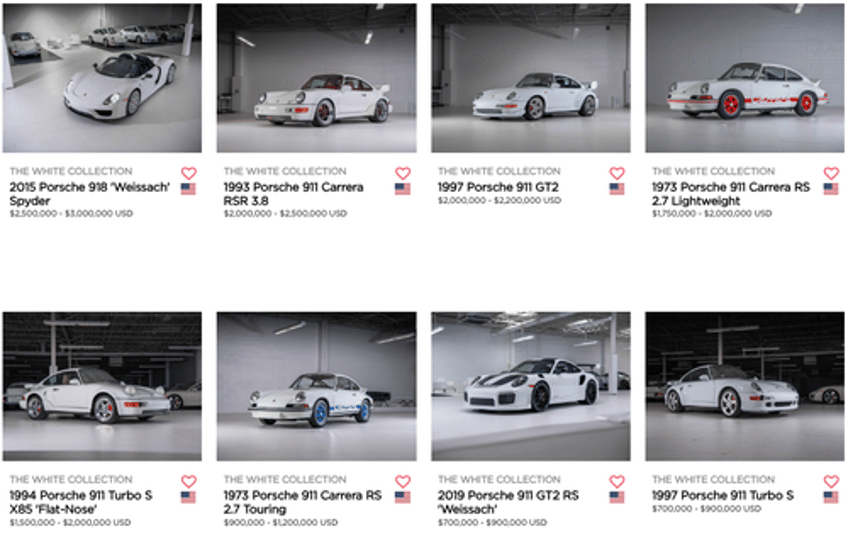 56 rare porsches head to auction despite classic car bubble bursting at this weeks sothebys