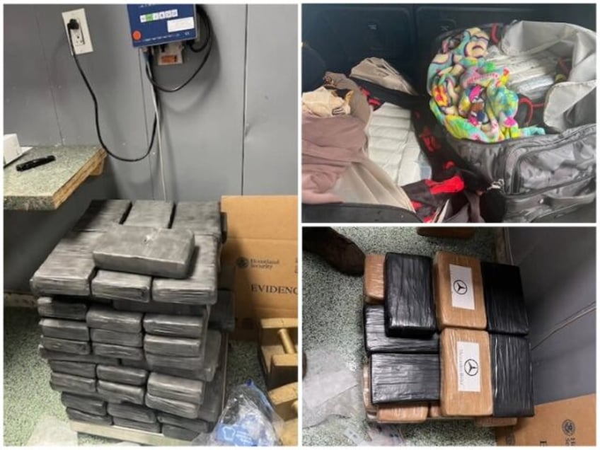 Cocaine Seized near Border in Texas (U.S. Border Patrol)