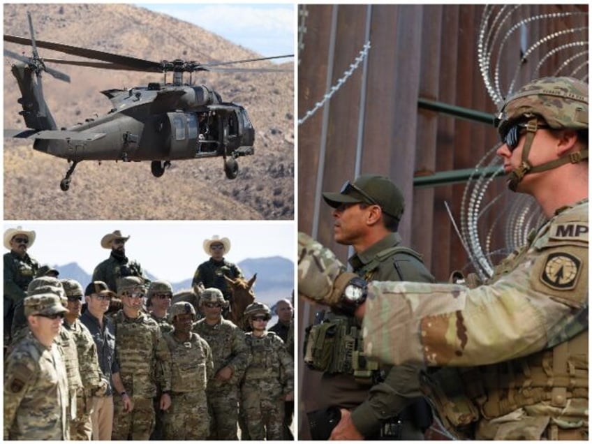 National Defense Zones on U.S.-Mexico Border (U.S. Army Photos)