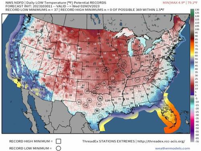 60 million americans under freeze alerts as powerful arctic blast crashes temps nationwide