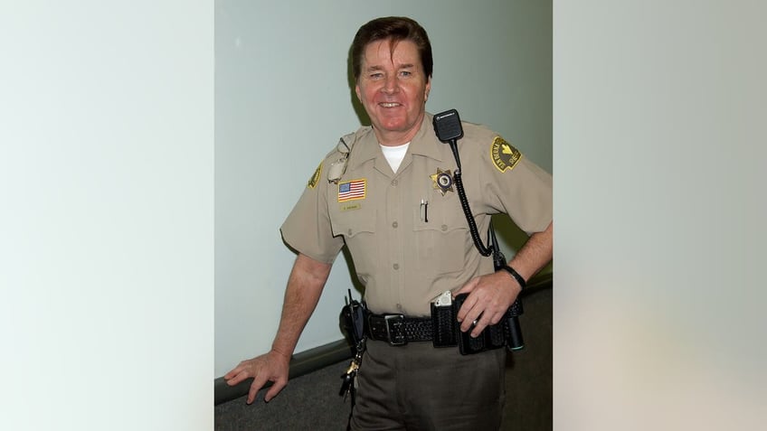 Bobby Sherman, the 1970s teen heartthrob, who is now a San Bernardino County deputy sheriff.