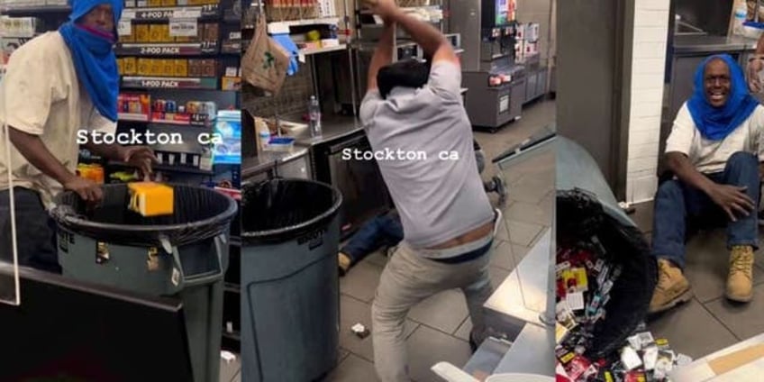 7 11 employee takes matters into own hands beats would be robber with stick until he cries leaves store