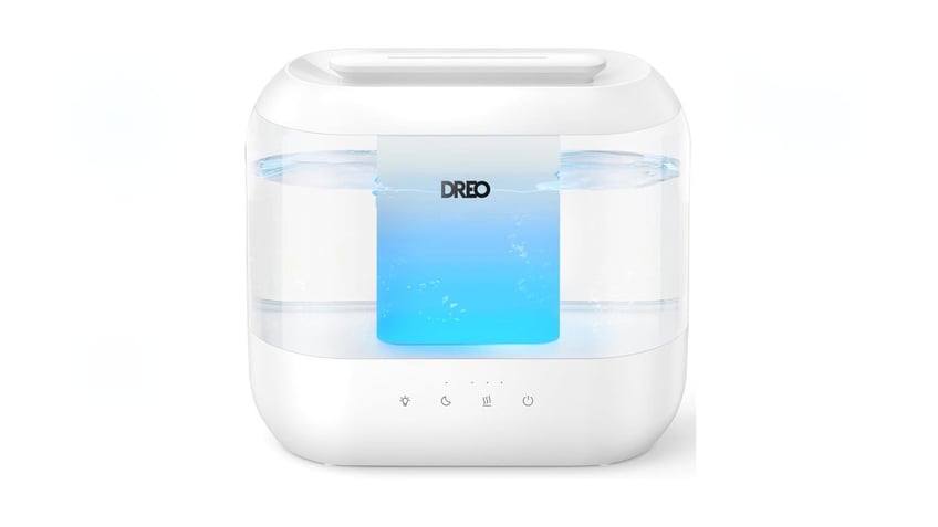 Breathe better and prevent dry skin with a humidifier. 