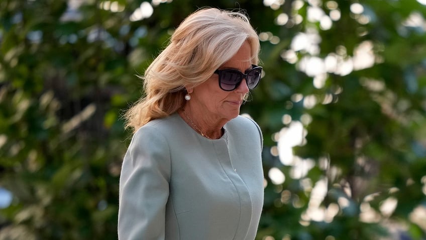 First lady Jill Biden arrives at federal court