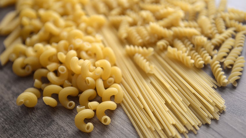 pasta, different types