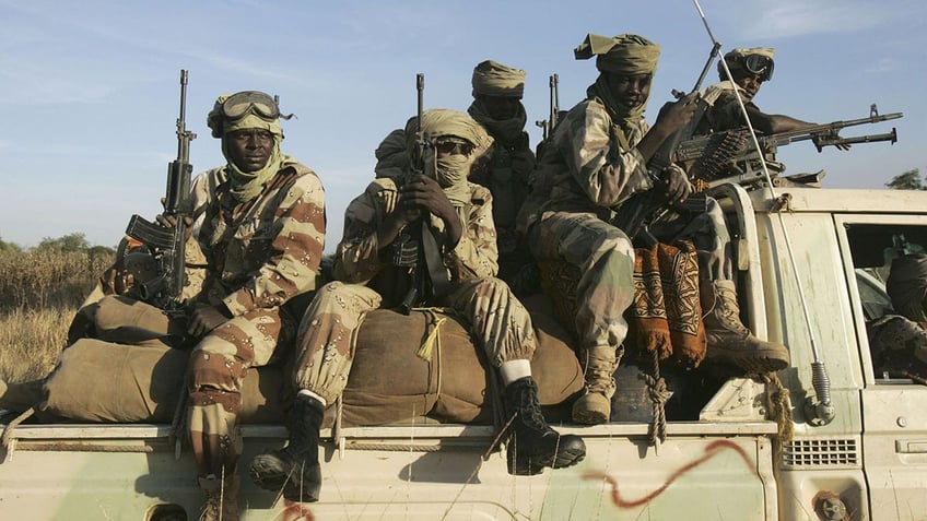 Soldiers in Chad