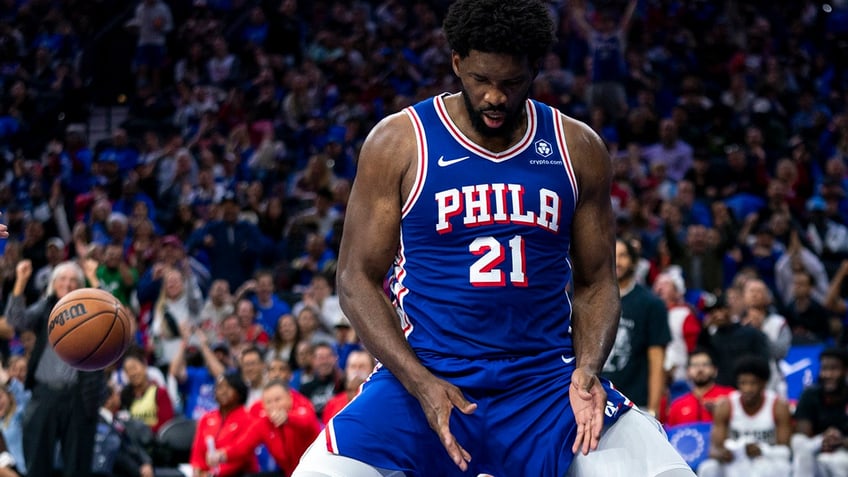 76ers joel embiid hit with big fine after wwe inspired celebration