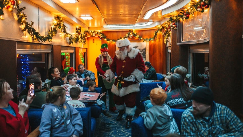 Potomac Eagle Scenic Railroad North Pole Express