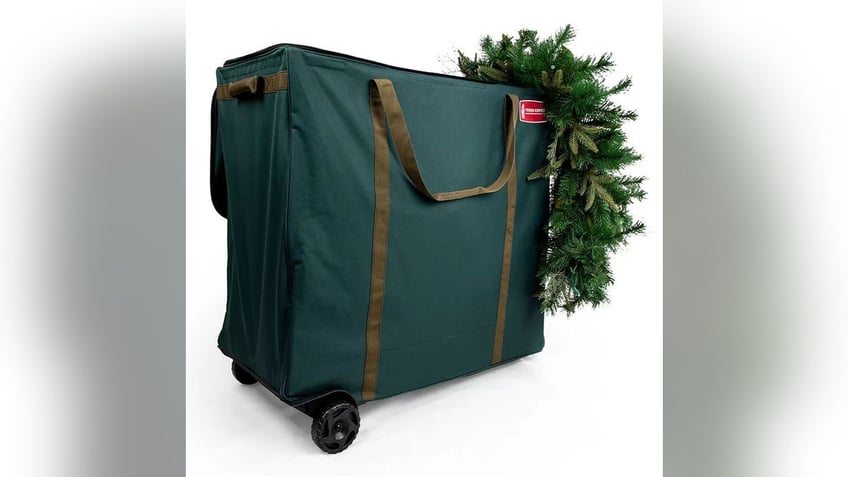 this Big Wheel multi-use storage bag is perfect for all of your holiday storage needs.