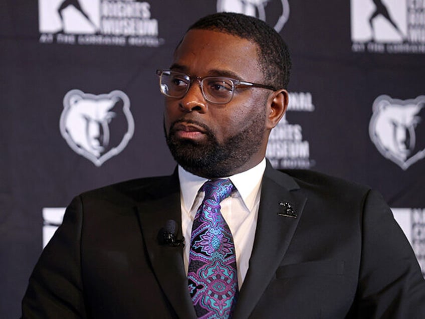 Memphis Mayor Paul Young looks on during the Intersection of Race and Sport panel, present