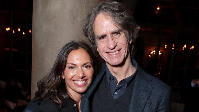 A photo of Susanna Hoffs and Jay Roach