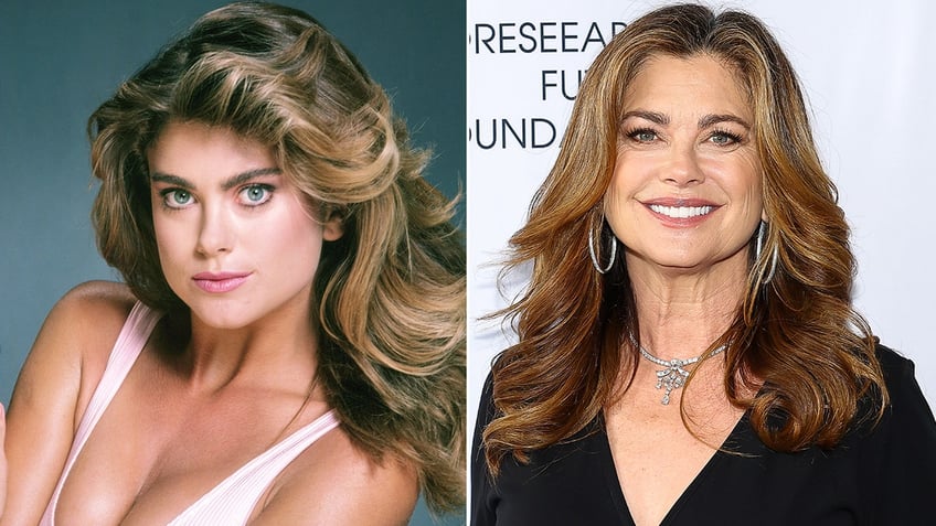 Kathy Ireland then and now split