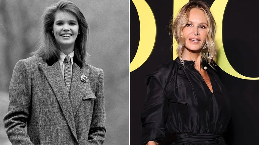 Elle Macpherson then and now split