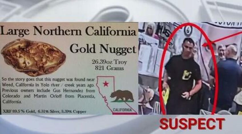82000 gold nugget stolen from long beach coin show