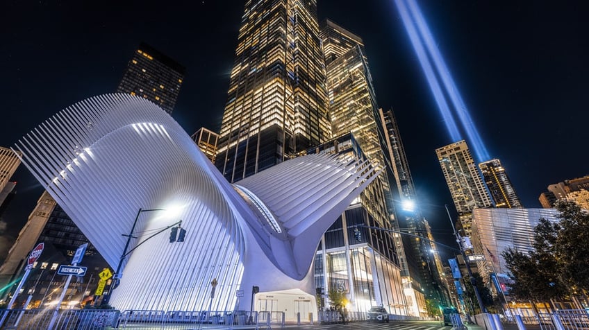 9 11 tribute in light technician reveals the making of the profound installation were very proud