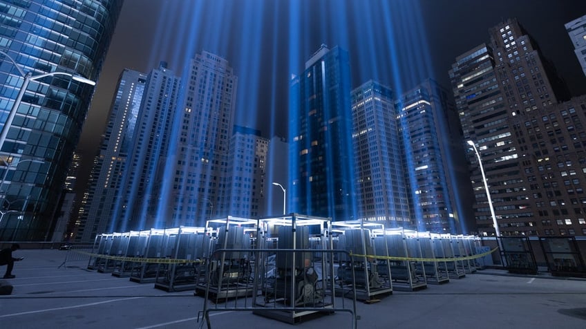 9 11 tribute in light technician reveals the making of the profound installation were very proud