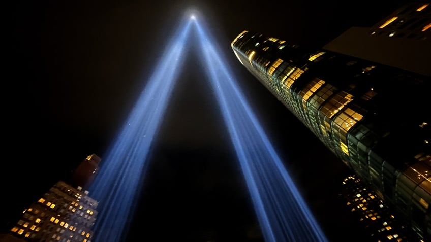 9 11 tribute in light technician reveals the making of the profound installation were very proud