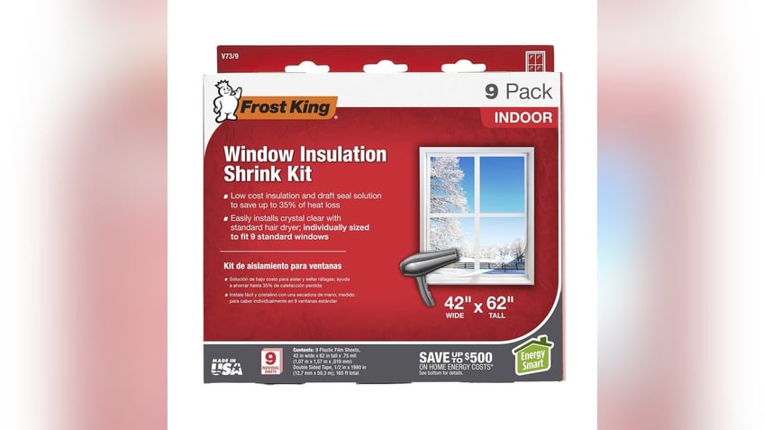 Insulating your windows can help keep heat inside your home. 