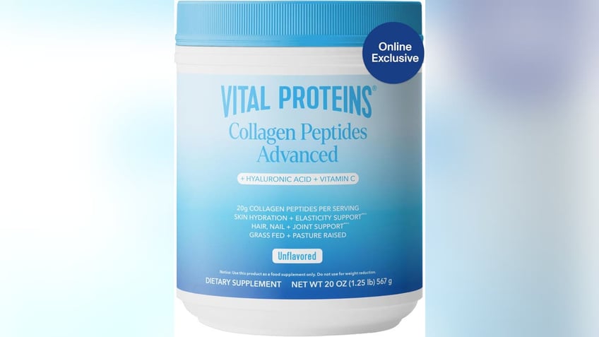 Try Vital Proteins Collagen Peptides to keep your youthful glow.