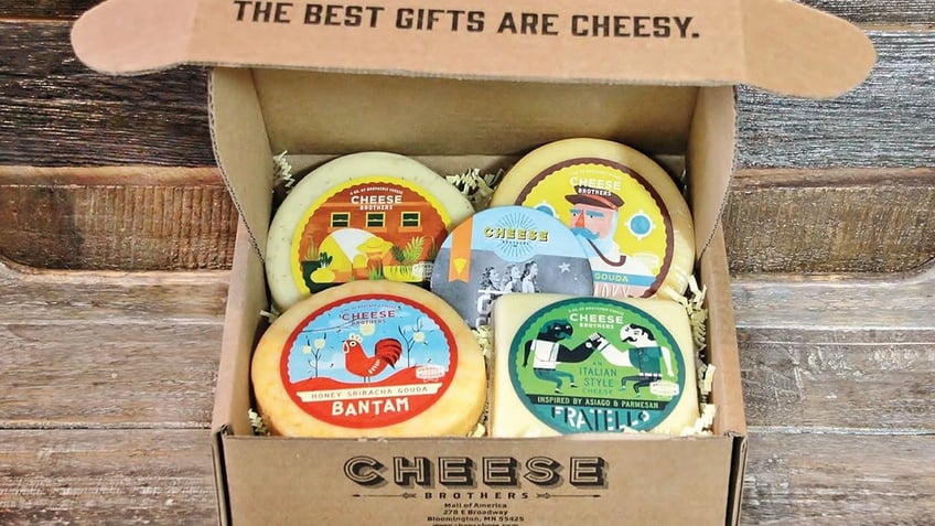 Cheese wheel samples