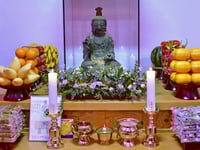 A Buddhist statue stolen from a Japanese temple nearly 13 years ago is returned from South Korea