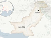 A bus falls into a ravine in southwest Pakistan, killing at least 28 people and injuring 20