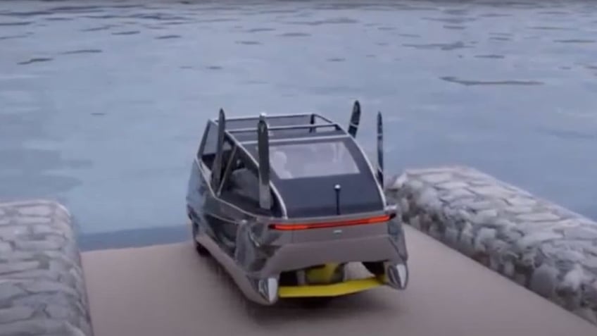 A car-boat combo that can hit the road or the water with the same vehicle