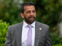 A day after saying FBI needs more resources, Patel strikes different note to Congress on budget plan