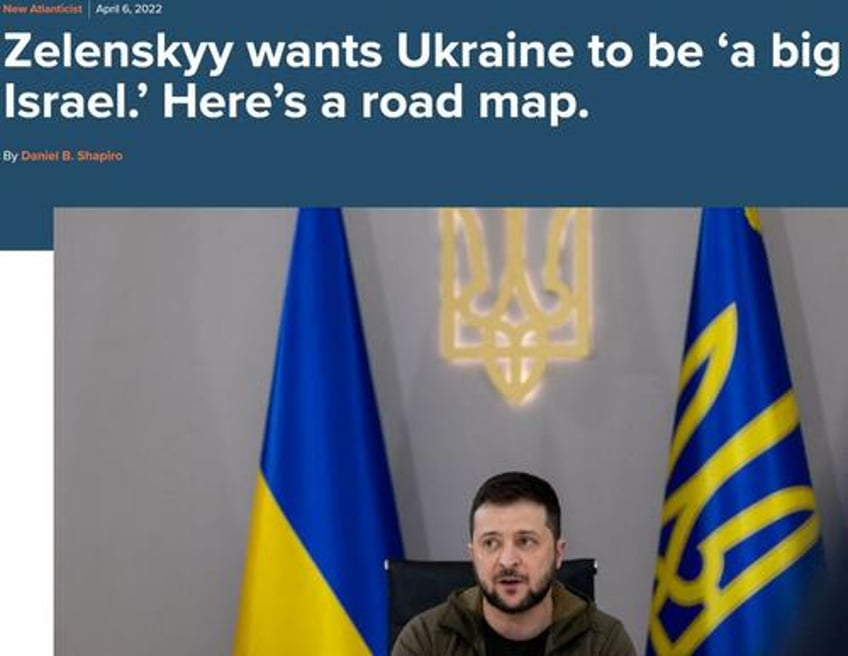 a dire warning the us plan to make ukraine into europes big israel